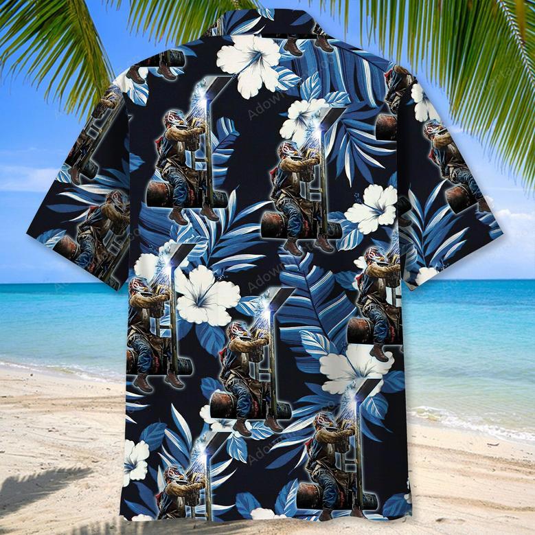 Welder Proud Hawaiian Shirt