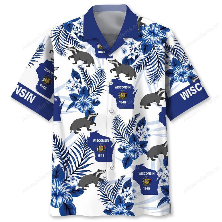 Wisconsin State Proud Hawaiian Shirt