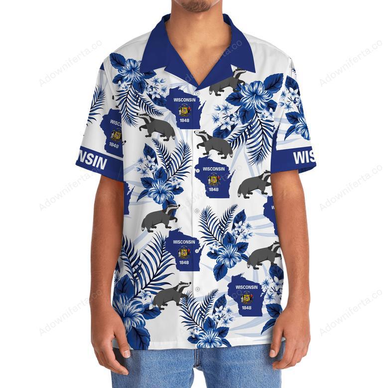 Wisconsin State Proud Hawaiian Shirt