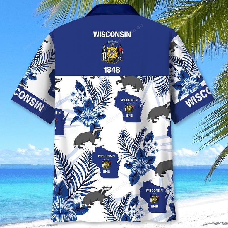 Wisconsin State Proud Hawaiian Shirt