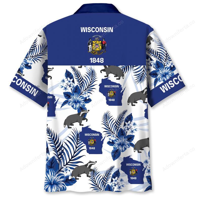 Wisconsin State Proud Hawaiian Shirt