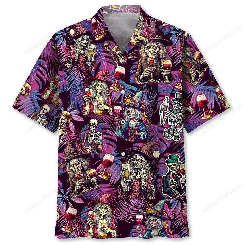 Witch Wine Hawaiian Shirt