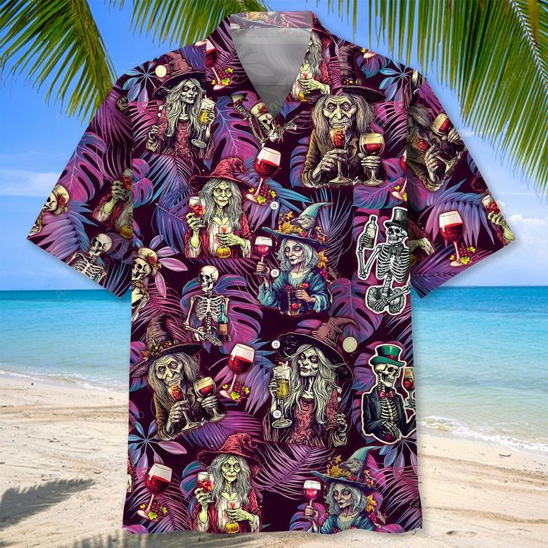 Witch Wine Hawaiian Shirt