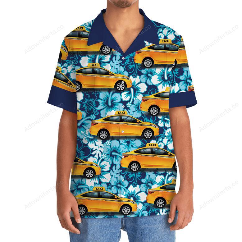 Yellow Taxi Driver Hawaiian Shirt