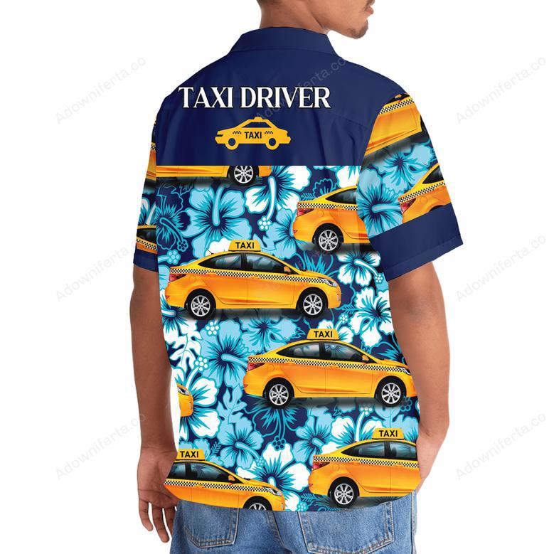 Yellow Taxi Driver Hawaiian Shirt