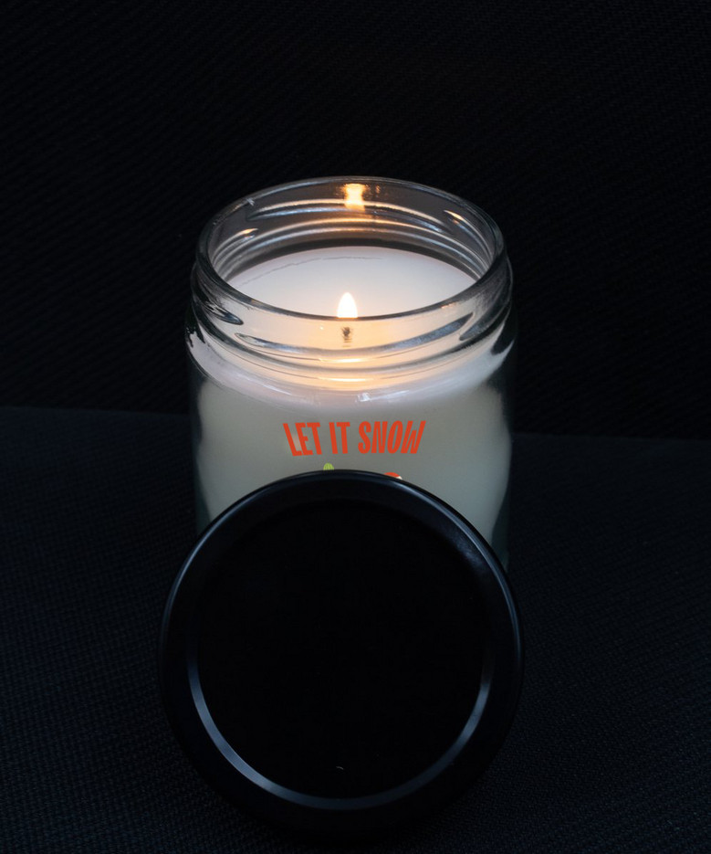 Christmas Cactus, New Mexico Gifts, Arizona Gifts, Cactus Lover Gift, 9 Oz. Vanilla Scented Soy Wax Cactus Candle