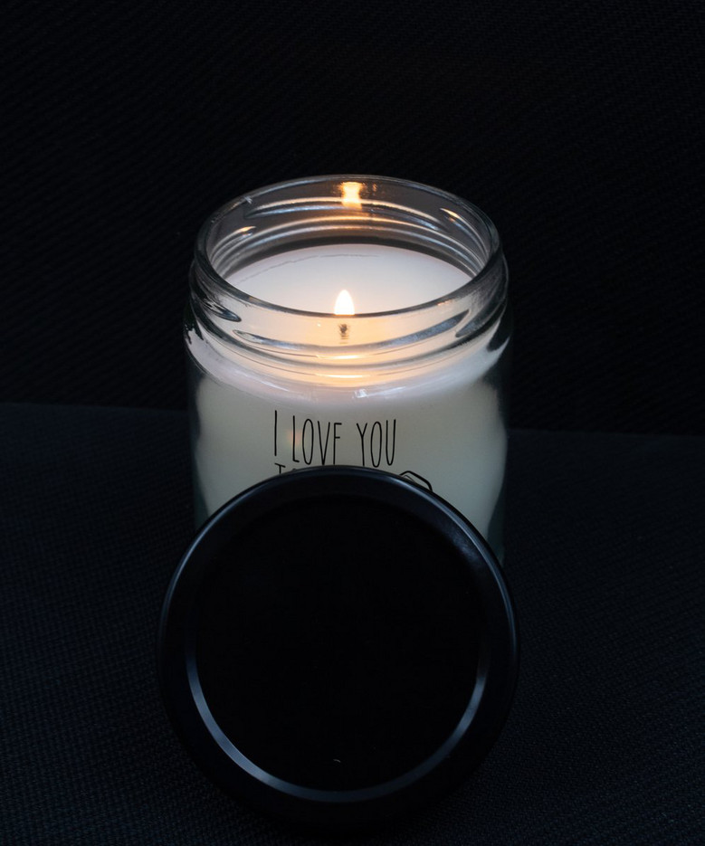 I Love You To The Tomb And Back Candle 9 Oz Vanilla Scented Soy Wax Blend Candles Funny Gift