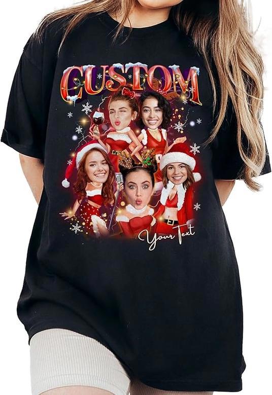 Custom Bootleg Unisex T-shirt Unique and Cool Gift for Christmas