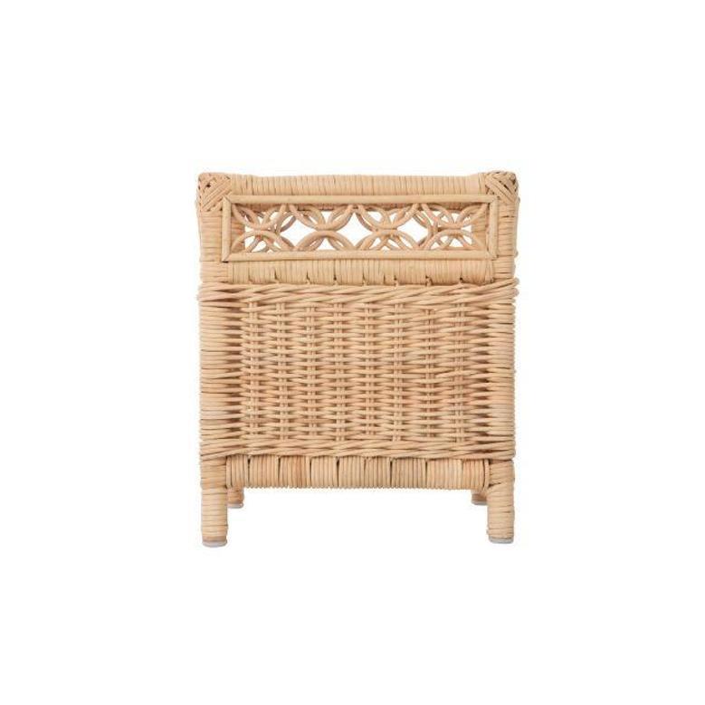 Natural Eco-Friendly Rattan Planter Pot for Indoor Decoration