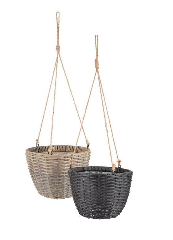 Stylish Round Rattan Planter for Home and Garden Use