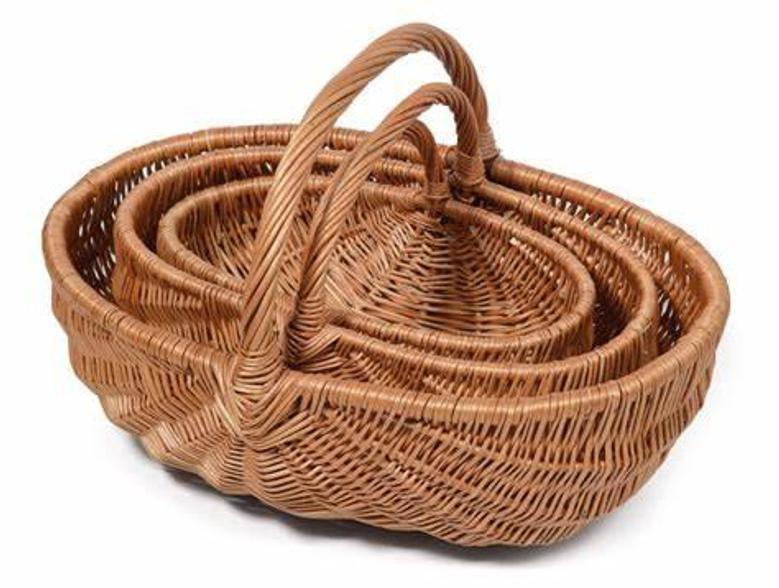 Stylish Wicker Laundry Storage Basket for Home Organization