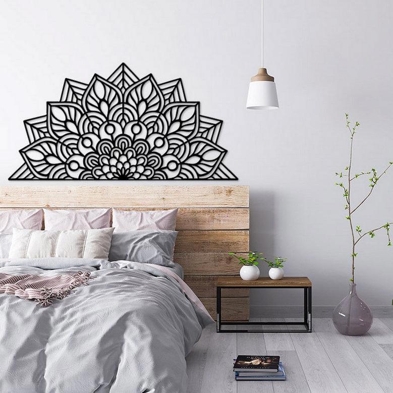 Elegant Mandala Metal Wall Art for Home Decor Enthusiasts