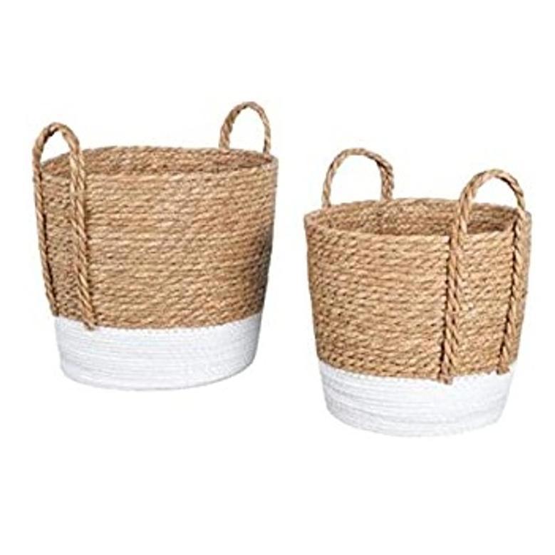 Eco-Friendly Jute Hanging Basket for Stylish Wall Storage