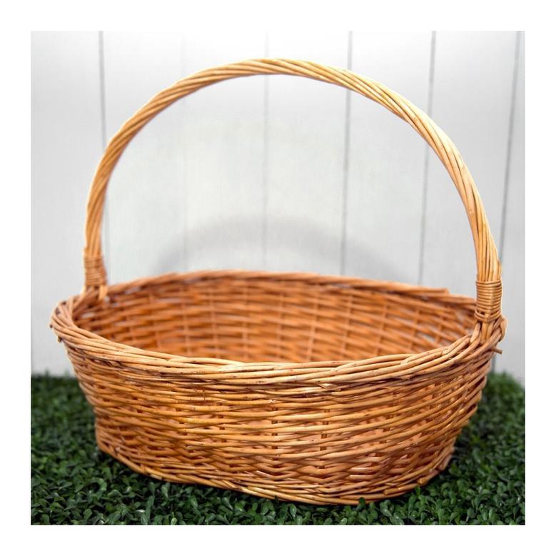 Handmade High Quality Rattan Basket in Classic Style