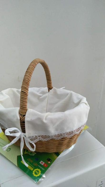 Handmade High Quality Rattan Basket in Classic Style