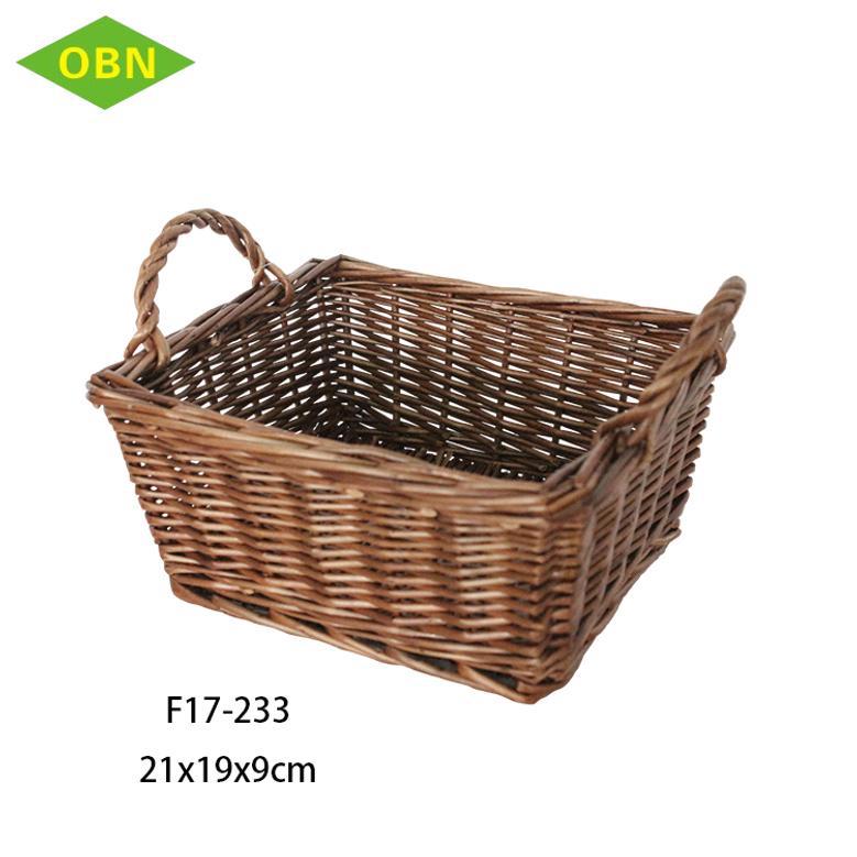 Handmade Mini Wicker Baskets for Fruit Storage