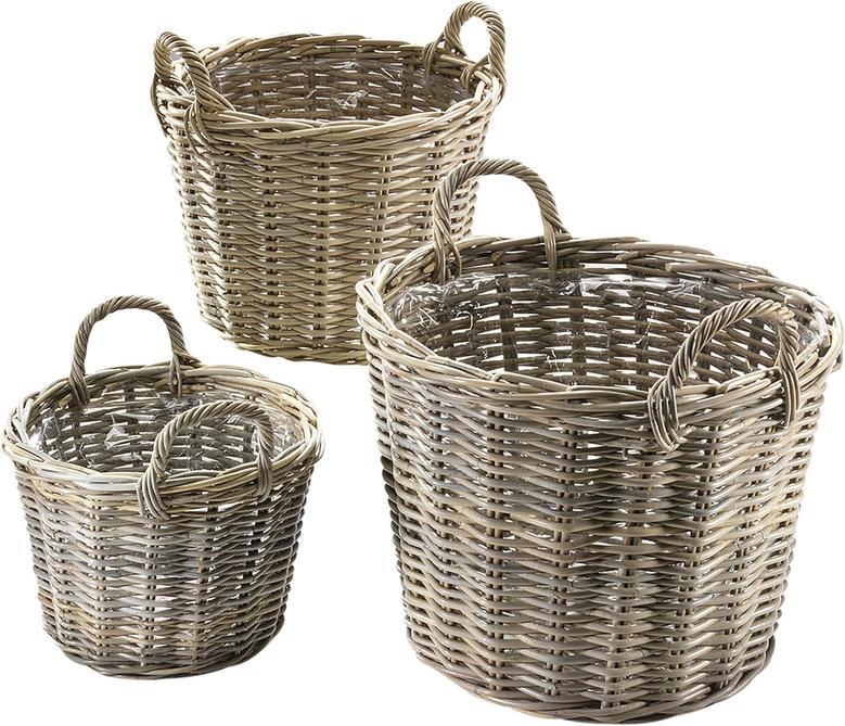 Handmade Rattan Woven Baskets for Home Decor and Gifts