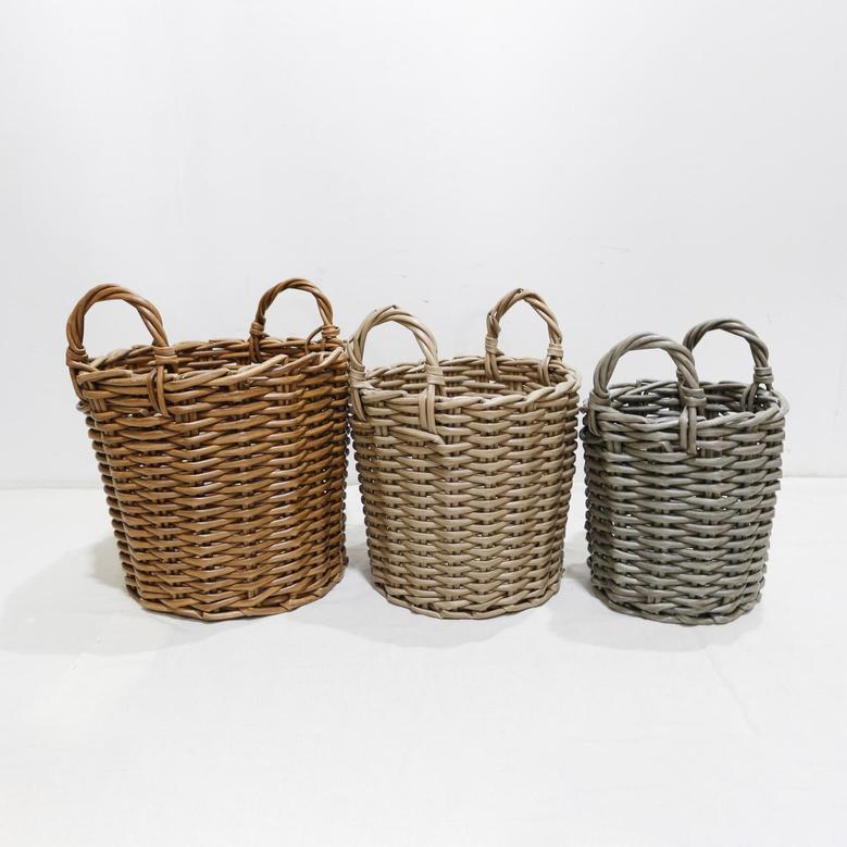 Handmade Wicker Storage Basket for Stylish Home Organization