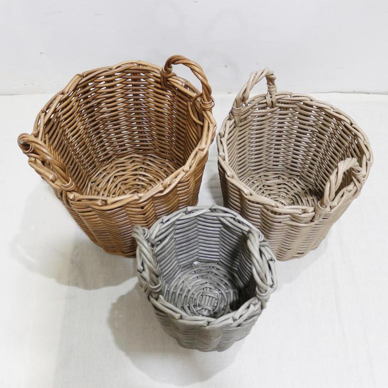 Handmade Wicker Storage Basket for Stylish Home Organization