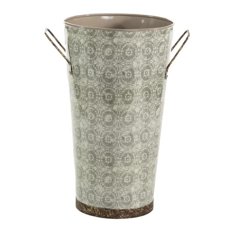 Handwoven Rattan Outdoor Flower Pot for Vintage Garden Decor