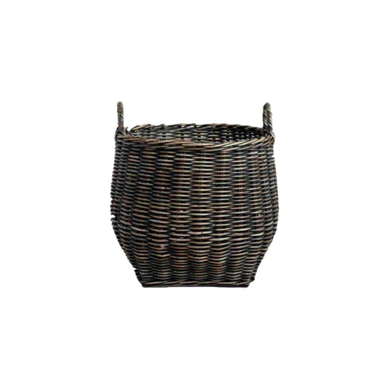 Stylish Natural Brown Rattan Basket for Effective Storage