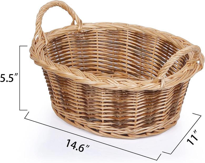 Versatile Garden Basket for Flowers and Vegetable Harvests