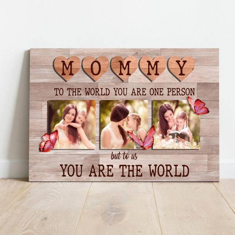 Heartfelt Mom Quote Canvas Portraits - Personalized Mother's Day Wall Art Decor