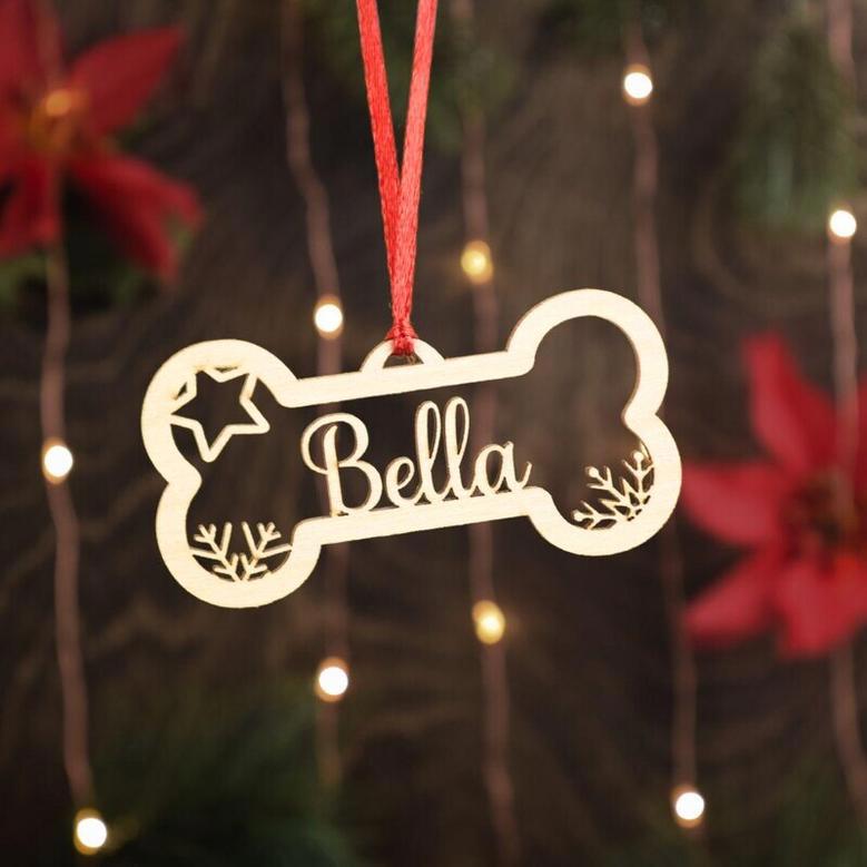 Heartfelt Custom Name Ornament For Christmas 2024 - Thoughtful Holiday Gift For Loved Ones