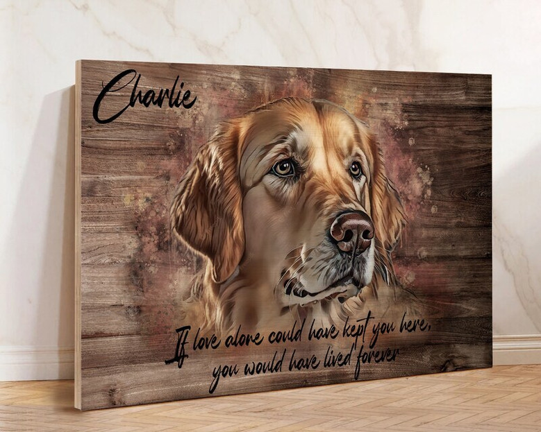 First Father's Day Canvas - Personalized Gift from Family