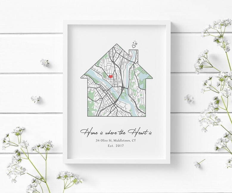 Thoughtful Canvas For Housewarming - Personalized New Home Gift