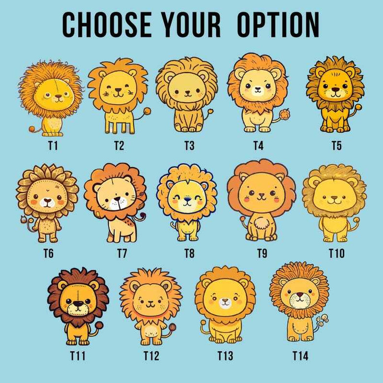 Heartfelt Lion Family Shaker Ornament - Custom Christmas Gift For Families