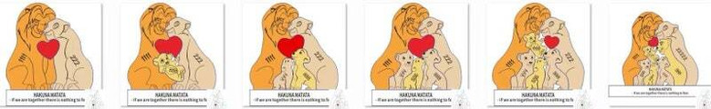 Customized Lion King Family Wood Sign - Heartfelt Parent Anniversary Home Decor Gift