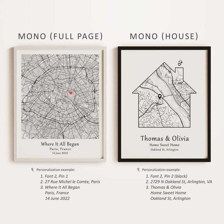 Thoughtful Canvas For Housewarming - Personalized New Home Gift