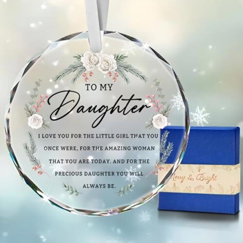 Personalized Mother Daughter Art Ornament - Thoughtful Christmas Gift For Daughters