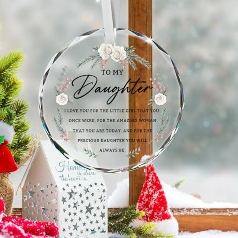 Personalized Mother Daughter Art Ornament - Thoughtful Christmas Gift For Daughters