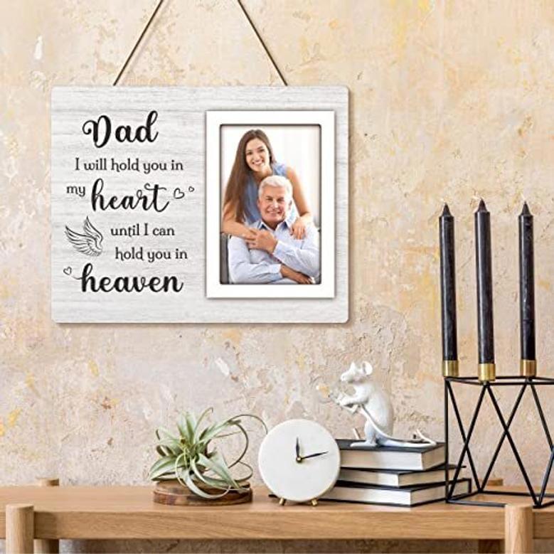 Thoughtful Memorial Canvas For Dad - In Memory Sympathy Gift For Bereavement