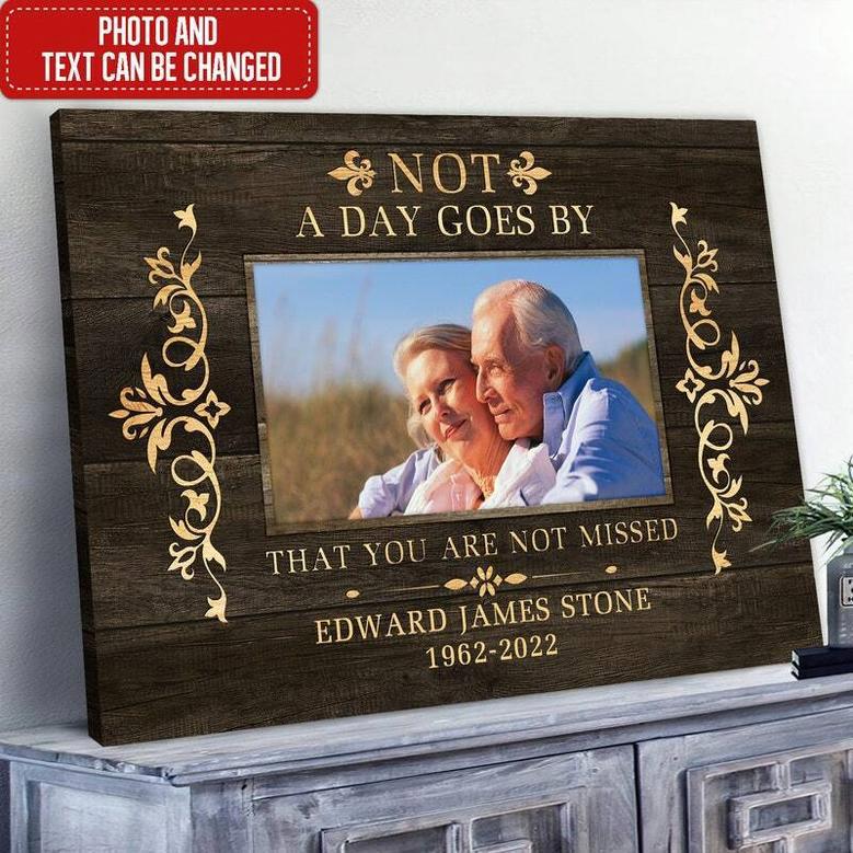 Thoughtful Memorial Canvas For Families: Personalized Custom Photo Tribute To Cherish Loved Ones In Heaven