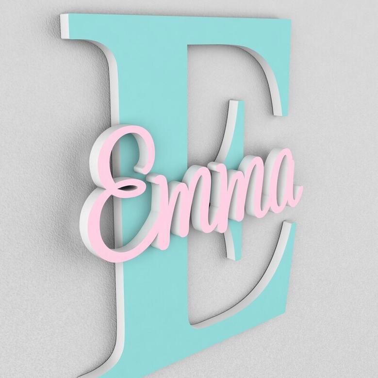 Enchanting Barbie-Themed Nursery Name Wood Sign - Personalized Wall Art For Baby Girl's Room DéCor