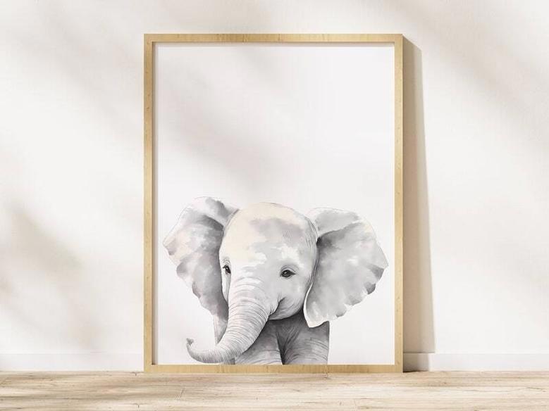 Safari Nursery Canvas Set - Boho Animal Wall Art For Baby Room DéCor