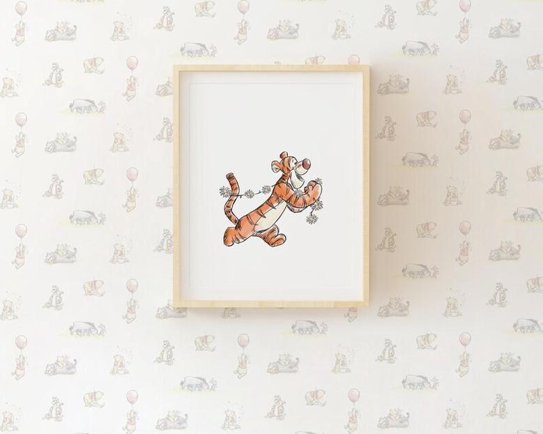 Adorable Winnie The Pooh Canvas Set - Nursery Wall Art For Children's Room DéCor