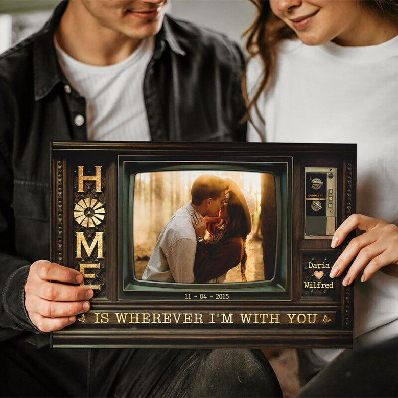 Our Home, Our Love - Personalized Photo Canvas Keepsake Our Home, Our Love - Personalized Photo Canvas Keepsake