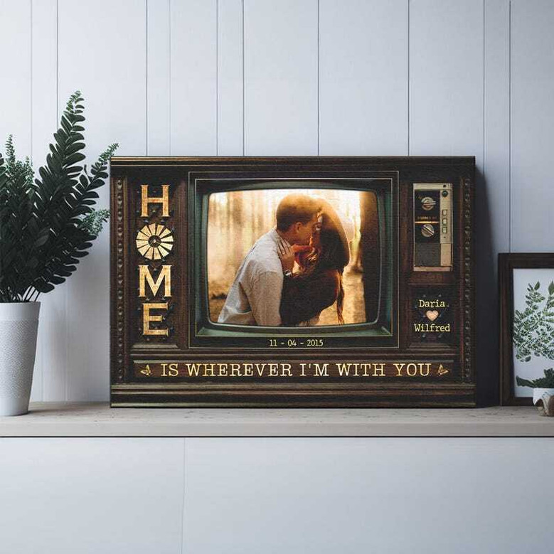 Our Home, Our Love - Personalized Photo Canvas Keepsake Our Home, Our Love - Personalized Photo Canvas Keepsake