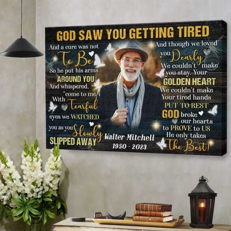 Remembrance Keepsake Canvas - Loved One Memorial Gift