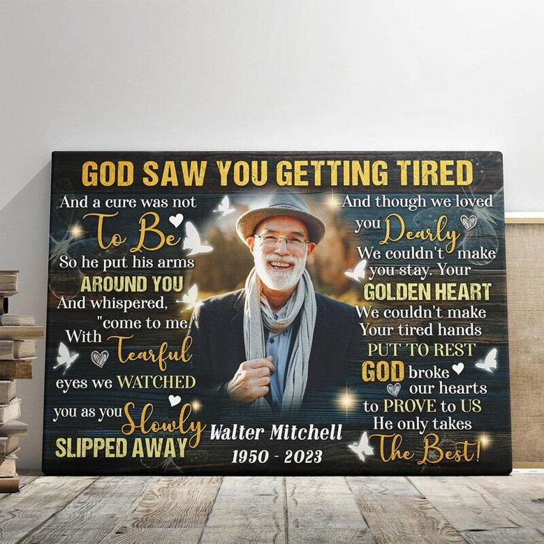 Remembrance Keepsake Canvas - Loved One Memorial Gift