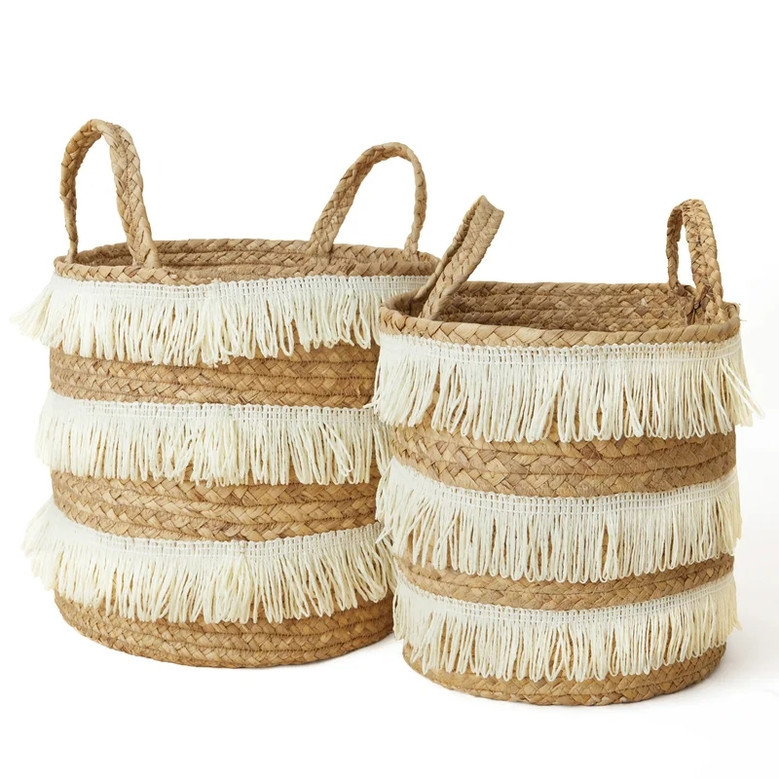 2023 Cotton Rope Laundry Storage Basket