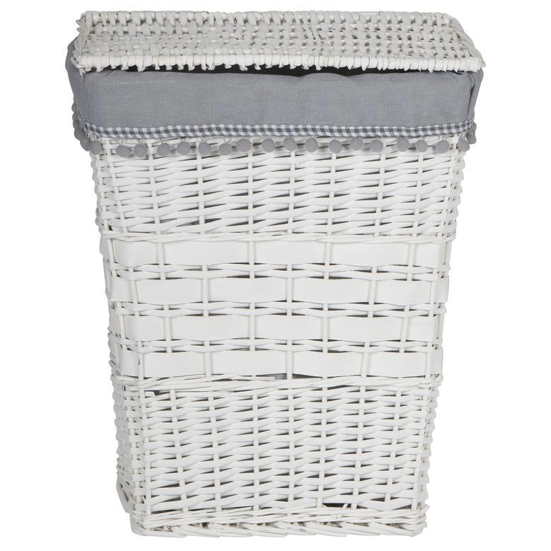 Affordable Large White Wicker Laundry Baskets