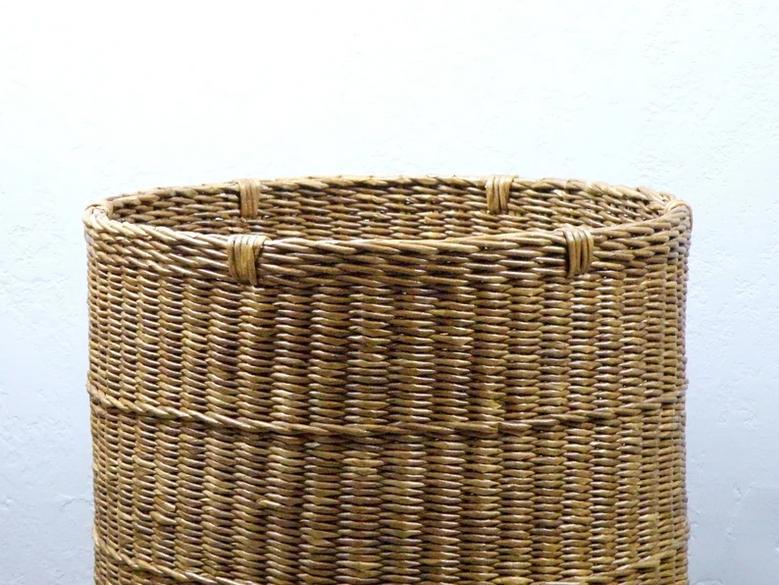 Brown Wicker Plant Pot Basket for Indoor Planting