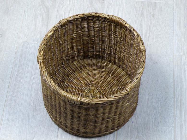 Brown Wicker Plant Pot Basket for Indoor Planting