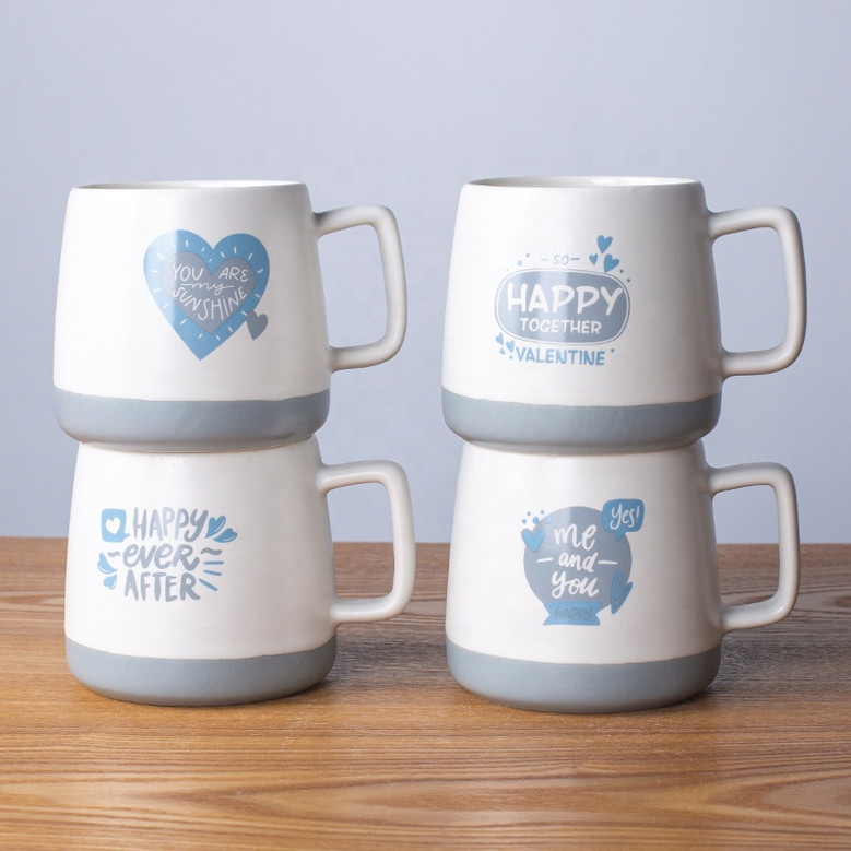 Cartoon Ceramic Teacher Mugs Bulk - Perfect for Teachers' Day