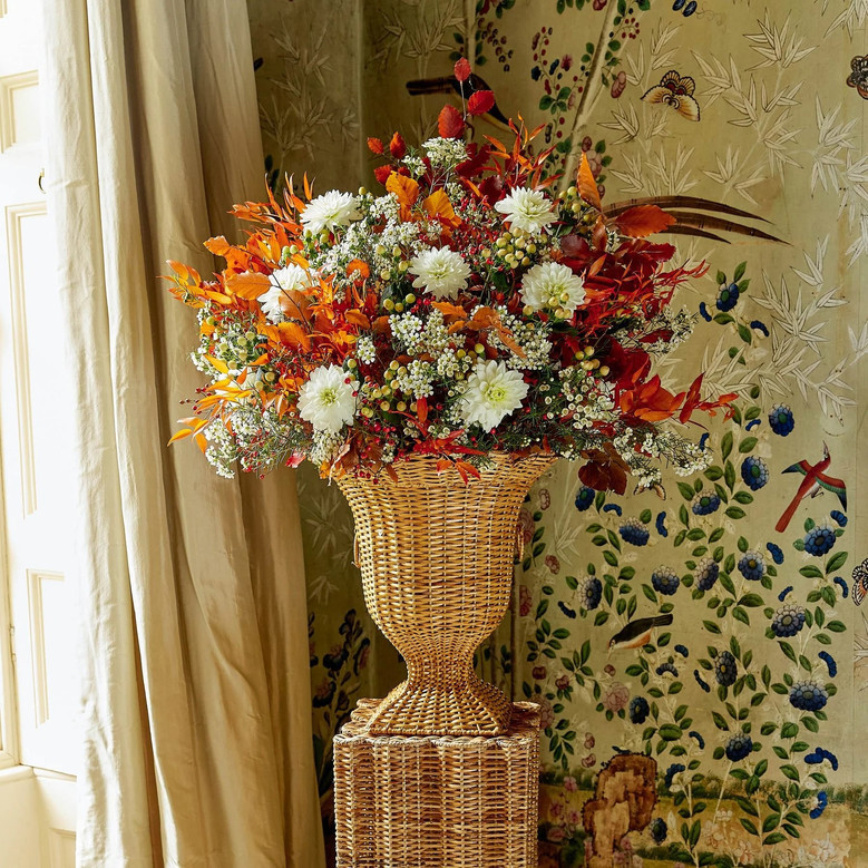 Charming Rattan Wicker Vase Urn for Modern Homes